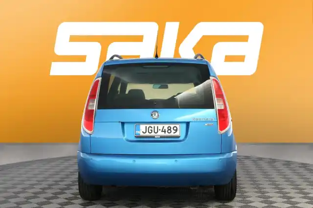 Sininen Tila-auto, Skoda Roomster – JGU-489