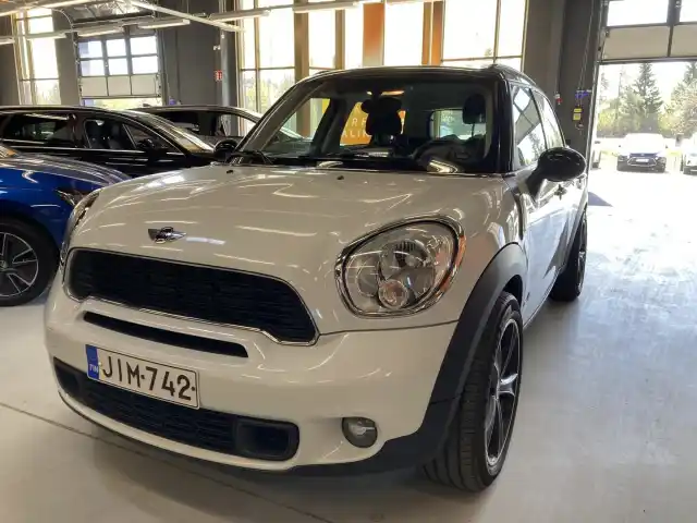 Valkoinen Maastoauto, MINI Cooper S – JIM-742