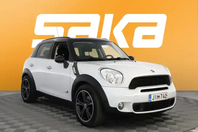 Valkoinen Maastoauto, MINI Cooper S – JIM-742