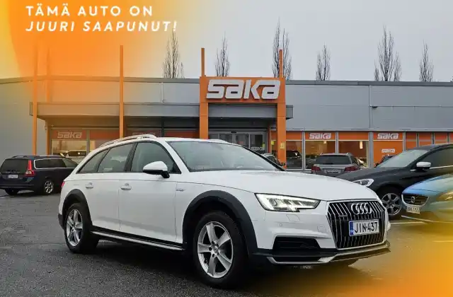 Valkoinen Farmari, Audi A4 ALLROAD – JIN-437