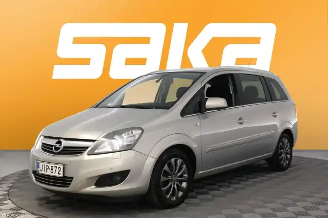 Ruskea (beige) Tila-auto, Opel Zafira – JIP-872