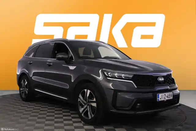 Harmaa Maastoauto, Kia Sorento – JIZ-459