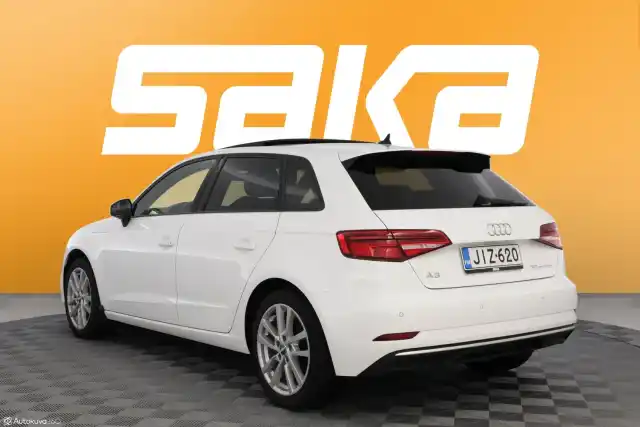 Valkoinen Viistoperä, Audi A3 – JIZ-620