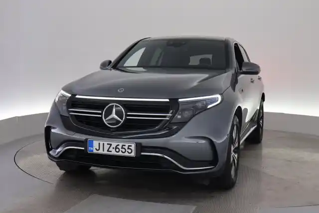 Harmaa Maastoauto, Mercedes-Benz EQC – JIZ-655