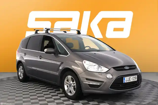 Harmaa Tila-auto, Ford S-Max – JJE-129