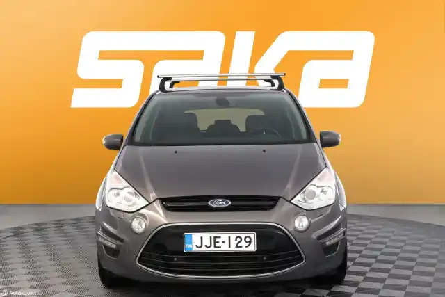 Harmaa Tila-auto, Ford S-Max – JJE-129