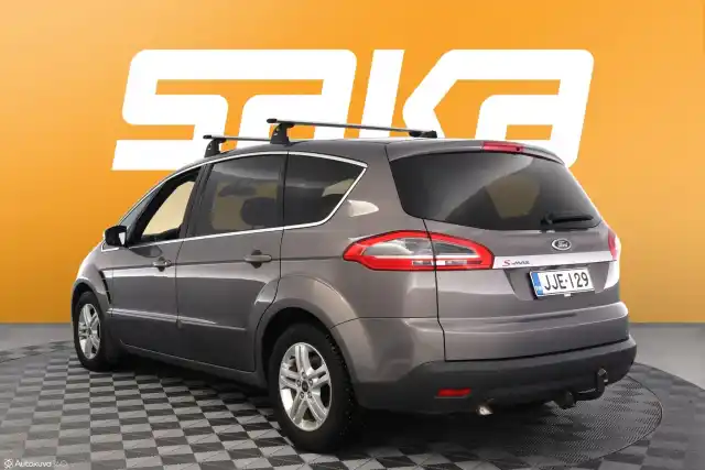 Harmaa Tila-auto, Ford S-Max – JJE-129