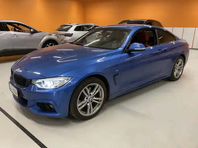 Sininen Coupe, BMW 420 – JJI-830
