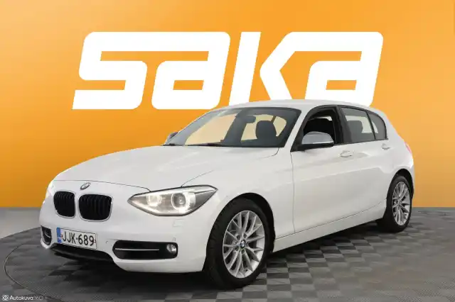 Valkoinen Viistoperä, BMW 120 – JJK-689