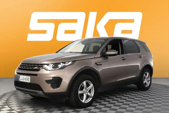 Harmaa Maastoauto, Land Rover Discovery Sport – JJU-692