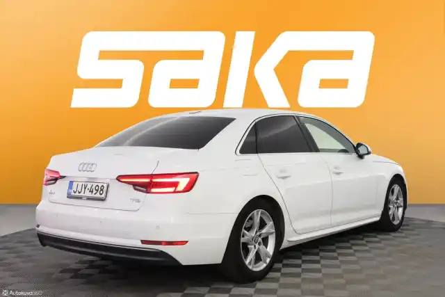 Valkoinen Sedan, Audi A4 – JJY-498