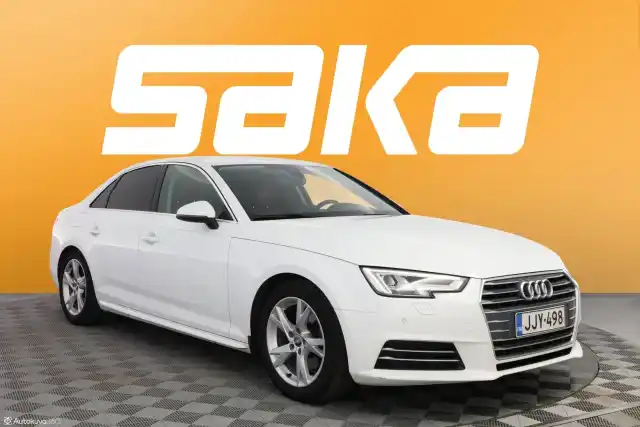Valkoinen Sedan, Audi A4 – JJY-498