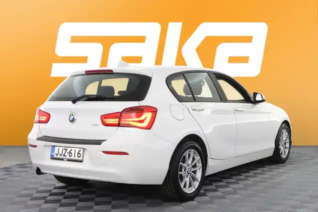Valkoinen Viistoperä, BMW 118 – JJZ-616