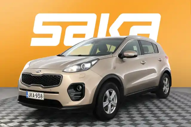 Harmaa Maastoauto, Kia Sportage – JKA-938