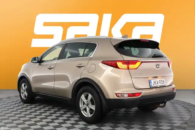 Harmaa Maastoauto, Kia Sportage – JKA-938