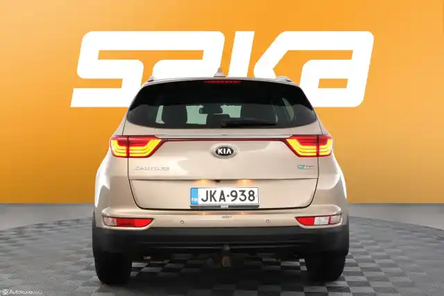 Harmaa Maastoauto, Kia Sportage – JKA-938