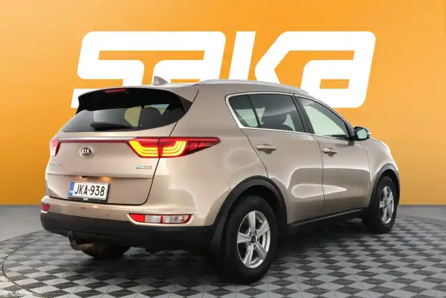 Harmaa Maastoauto, Kia Sportage – JKA-938