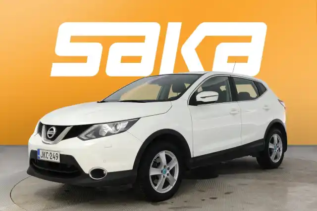 Valkoinen Maastoauto, Nissan Qashqai – JKC-249