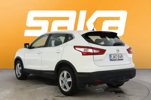 Valkoinen Maastoauto, Nissan Qashqai – JKC-249