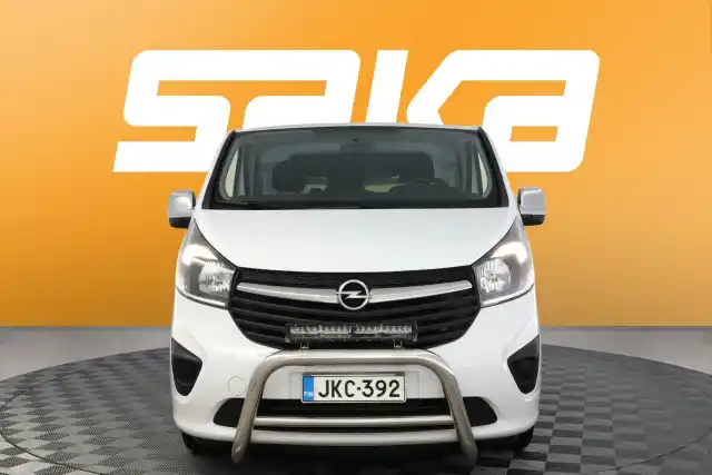 Valkoinen Pakettiauto, Opel Vivaro – JKC-392