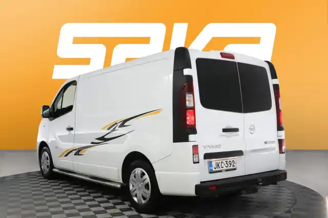 Valkoinen Pakettiauto, Opel Vivaro – JKC-392