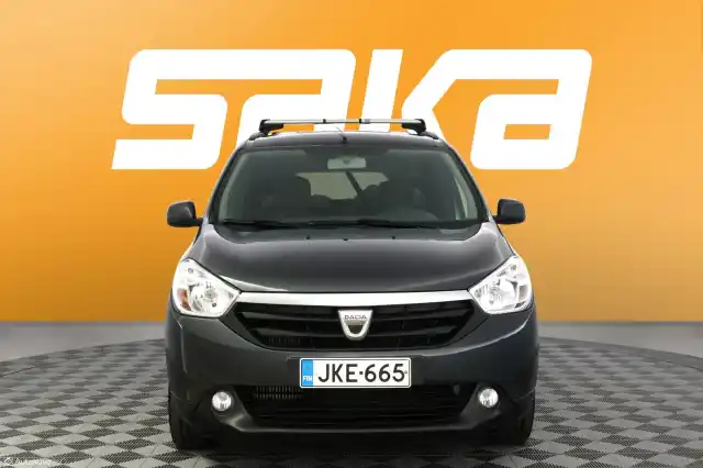 Harmaa Tila-auto, Dacia Lodgy – JKE-665