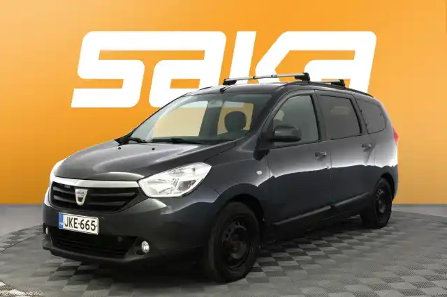 Harmaa Tila-auto, Dacia Lodgy – JKE-665