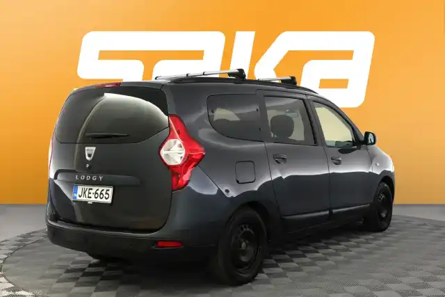 Harmaa Tila-auto, Dacia Lodgy – JKE-665