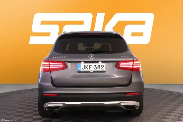 Harmaa Maastoauto, Mercedes-Benz GLC – JKF-382