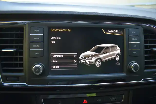 Valkoinen Maastoauto, Seat Ateca – JKG-844