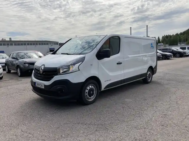 Valkoinen Pakettiauto, Renault Trafic – JKM-341