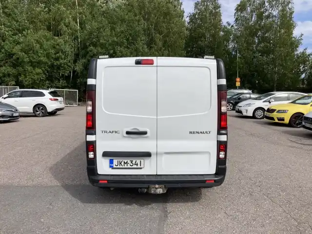 Valkoinen Pakettiauto, Renault Trafic – JKM-341