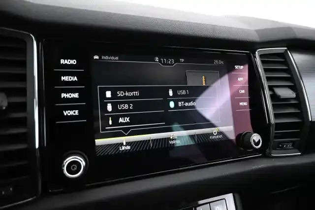 Valkoinen Maastoauto, Skoda Kodiaq – JKP-707