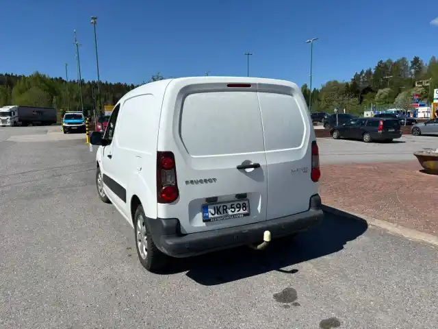 Valkoinen Pakettiauto, Peugeot Partner – JKR-598