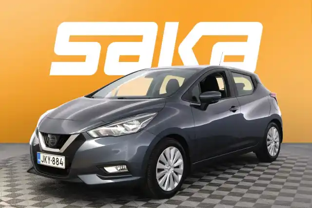 Harmaa Viistoperä, Nissan Micra – JKY-884