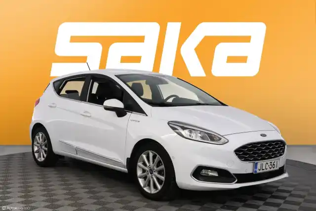 Valkoinen Viistoperä, Ford Fiesta – JLC-361