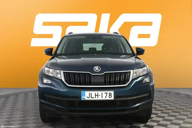 Sininen Maastoauto, Skoda Kodiaq – JLH-178