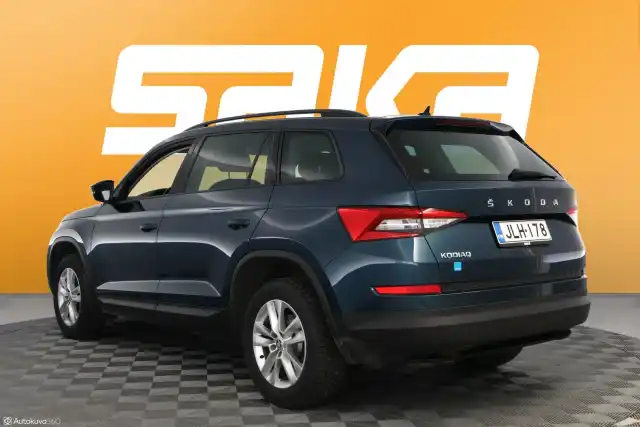 Sininen Maastoauto, Skoda Kodiaq – JLH-178