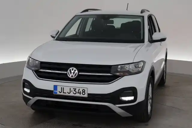 Valkoinen Maastoauto, Volkswagen T-Cross – JLJ-348