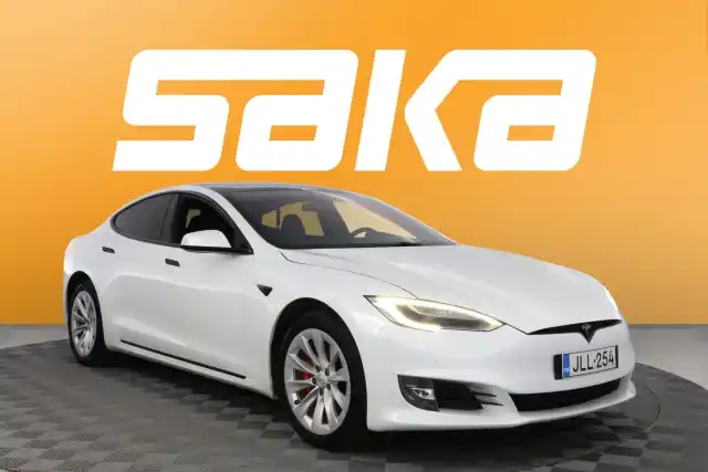 Valkoinen Sedan, Tesla Model S – JLL-254