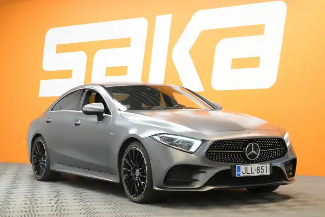 Harmaa Coupe, Mercedes-Benz CLS – JLL-851