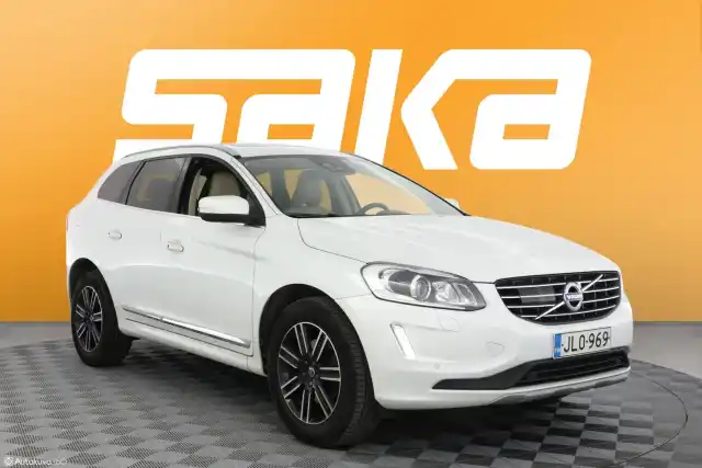 Valkoinen Maastoauto, Volvo XC60 – JLO-969
