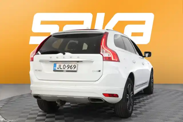 Valkoinen Maastoauto, Volvo XC60 – JLO-969