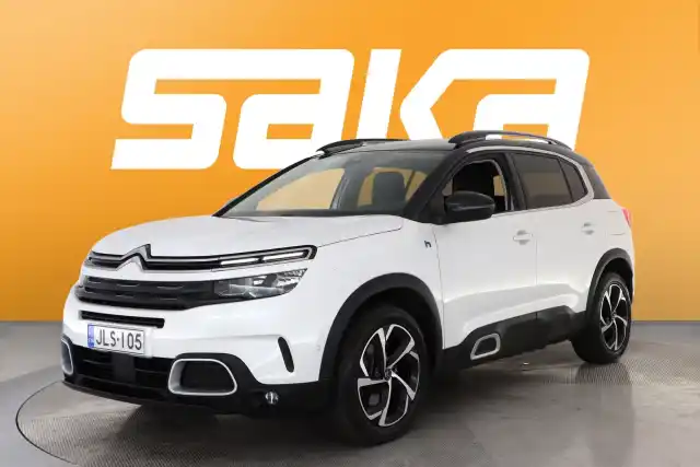 Valkoinen Maastoauto, Citroen C5 Aircross – JLS-105