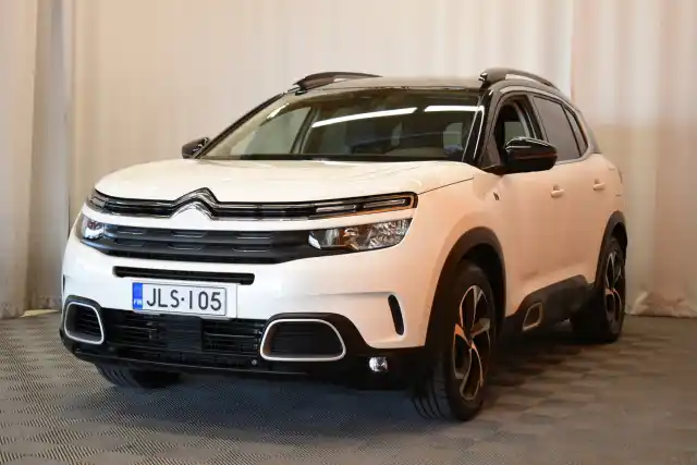 Valkoinen Maastoauto, Citroen C5 Aircross – JLS-105