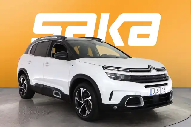 Valkoinen Maastoauto, Citroen C5 Aircross – JLS-105