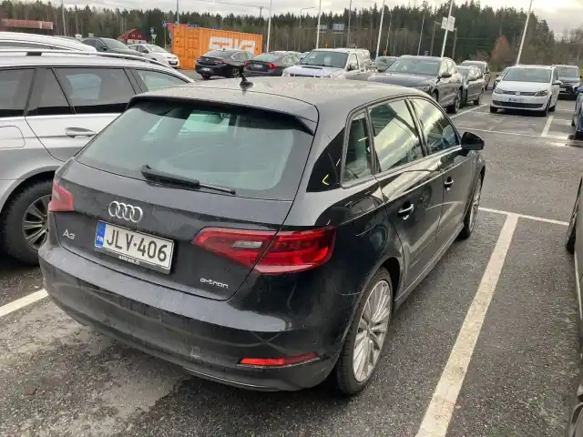 Musta Viistoperä, Audi e-tron – JLV-406