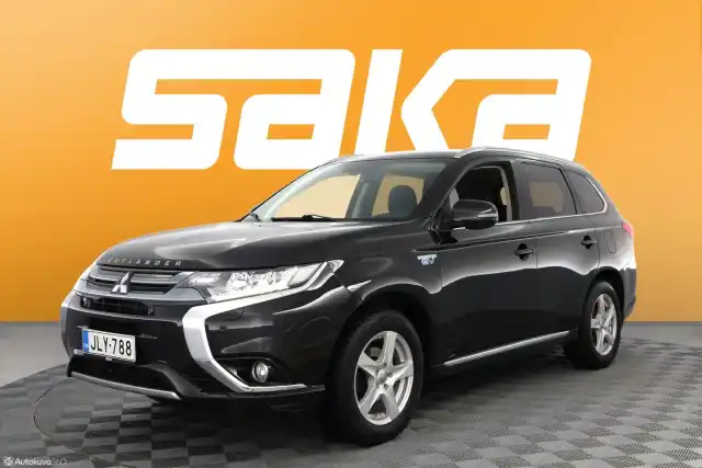 Musta Maastoauto, MITSUBISHI Outlander PHEV – JLY-788