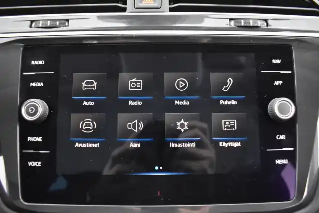 Valkoinen Maastoauto, Volkswagen Tiguan – JLZ-537