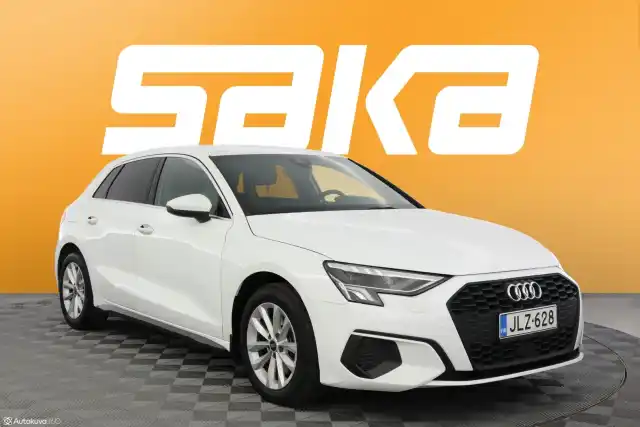 Valkoinen Viistoperä, Audi A3 – JLZ-628